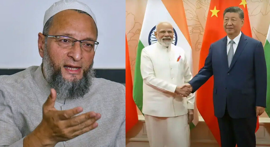ओवैसी का हमला, "मोदी-शी मुलाकात में सवालों के जवाब नहीं, सिर्फ फोटो खिंचवाने का मौका मिला"