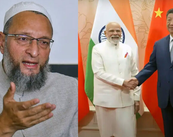 ओवैसी का हमला, "मोदी-शी मुलाकात में सवालों के जवाब नहीं, सिर्फ फोटो खिंचवाने का मौका मिला"