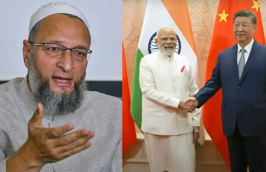 ओवैसी का हमला, "मोदी-शी मुलाकात में सवालों के जवाब नहीं, सिर्फ फोटो खिंचवाने का मौका मिला"