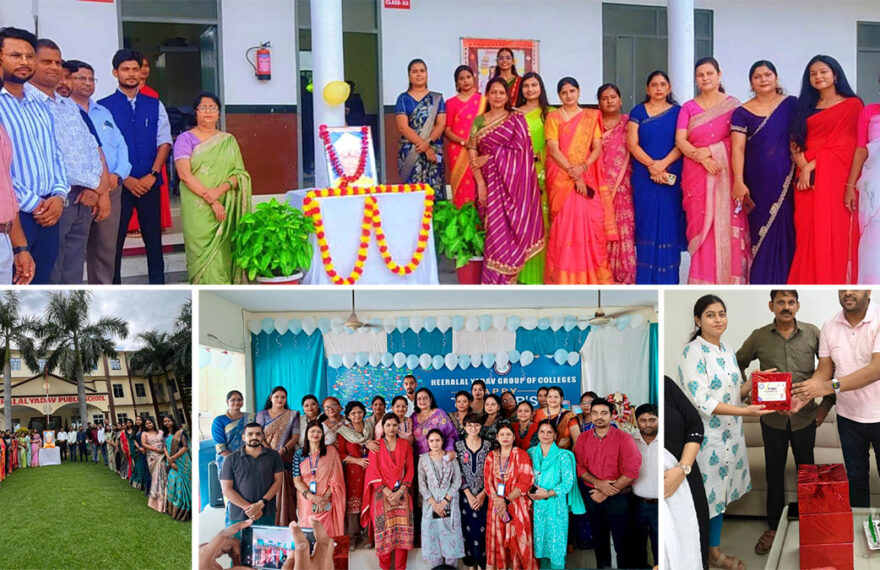 हीरालाल यादव ग्रुप ऑफ कॉलेजेज में शिक्षक दिवस 2025: शिक्षकों को मिला सम्मान, छात्रों ने जताया आभार