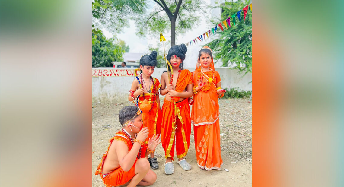 अवध कॉलेजिएट में भक्ति, प्रेरणा और देशभक्ति से सजा विशेष दिवस