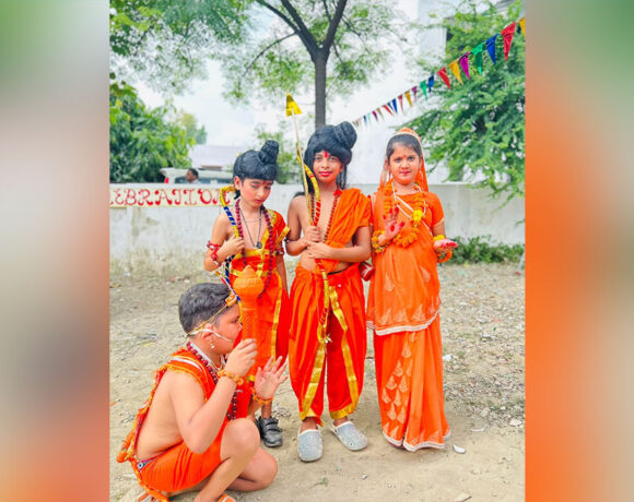 अवध कॉलेजिएट में भक्ति, प्रेरणा और देशभक्ति से सजा विशेष दिवस