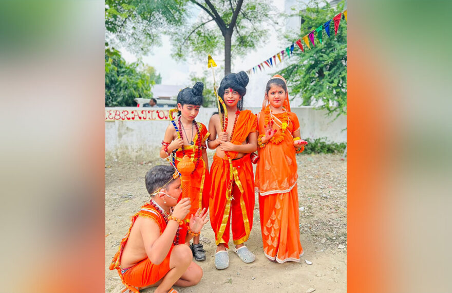 अवध कॉलेजिएट में भक्ति, प्रेरणा और देशभक्ति से सजा विशेष दिवस