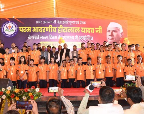 हीरालाल यादव ग्रुप ऑफ कॉलेजेज में 96वीं जयंती व 29वां स्थापना दिवस हर्षोल्लास के साथ संपन्न