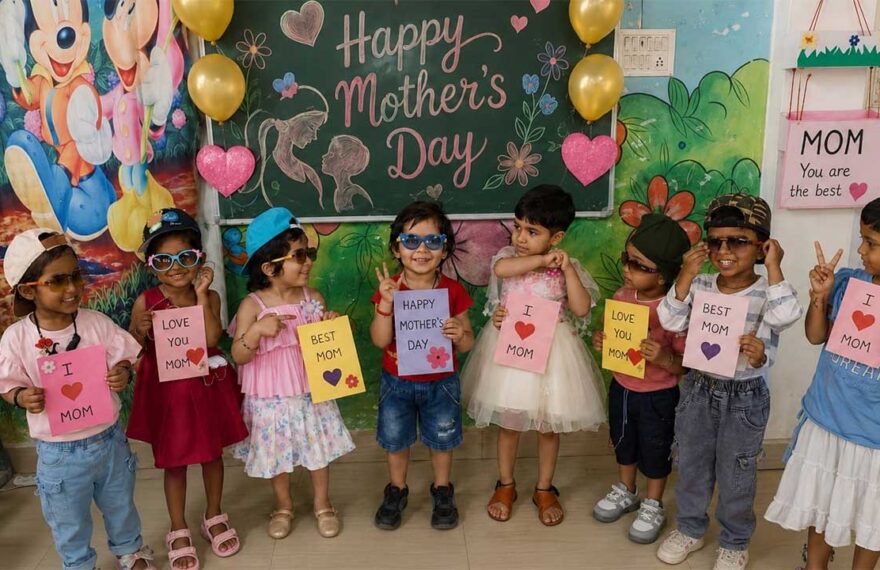 अवध कॉलेजिएट में मदर्स डे पर भावुक आयोजन: बच्चों ने माताओं के चरण धोकर लिया आशीर्वाद