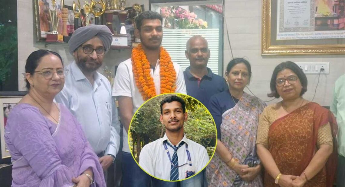 सीमित संसाधनों के बावजूद अवध कॉलेजिएट लखनऊ के रतन शुक्ला ने NEET 2025 में 2093 रैंक लाकर बढ़ाया विद्यालय का गौरव