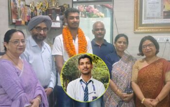 सीमित संसाधनों के बावजूद अवध कॉलेजिएट लखनऊ के रतन शुक्ला ने NEET 2025 में 2093 रैंक लाकर बढ़ाया विद्यालय का गौरव