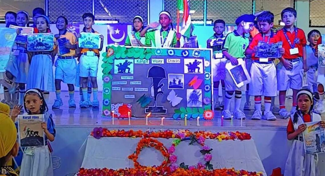 अवध कॉलेजिएट में देशभक्ति के उत्साह के साथ मनाया गया कारगिल विजय दिवस, वीर शहीदों को दी भावभीनी श्रद्धांजलि